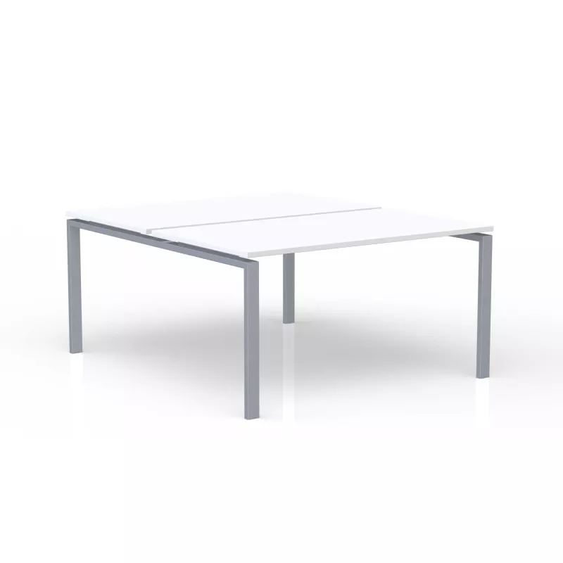 CONECT│Bureau structure partagée pied acier