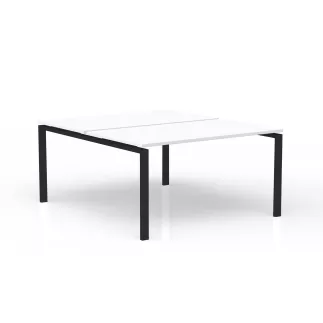 CONECT│Bureau structure partagée pied acier