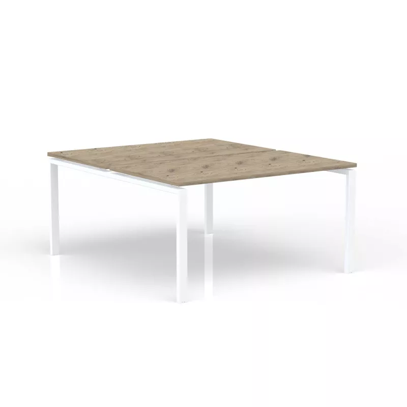 CONECT│Bureau structure partagée pied acier