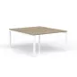 CONECT│Bureau structure partagée pied acier
