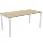 ARIAL│Bureau droit éco pied arche acier