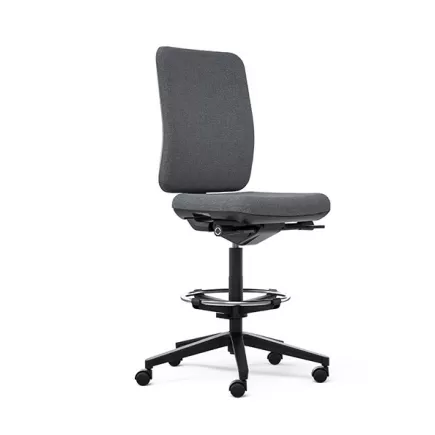 OSCAR 2 TISSU│Fauteuil dessinateur sans accoudoirs