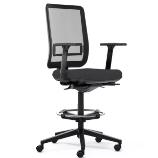 OSCAR 2 RÉSILLE│Fauteuil dessinateur accoudoirs