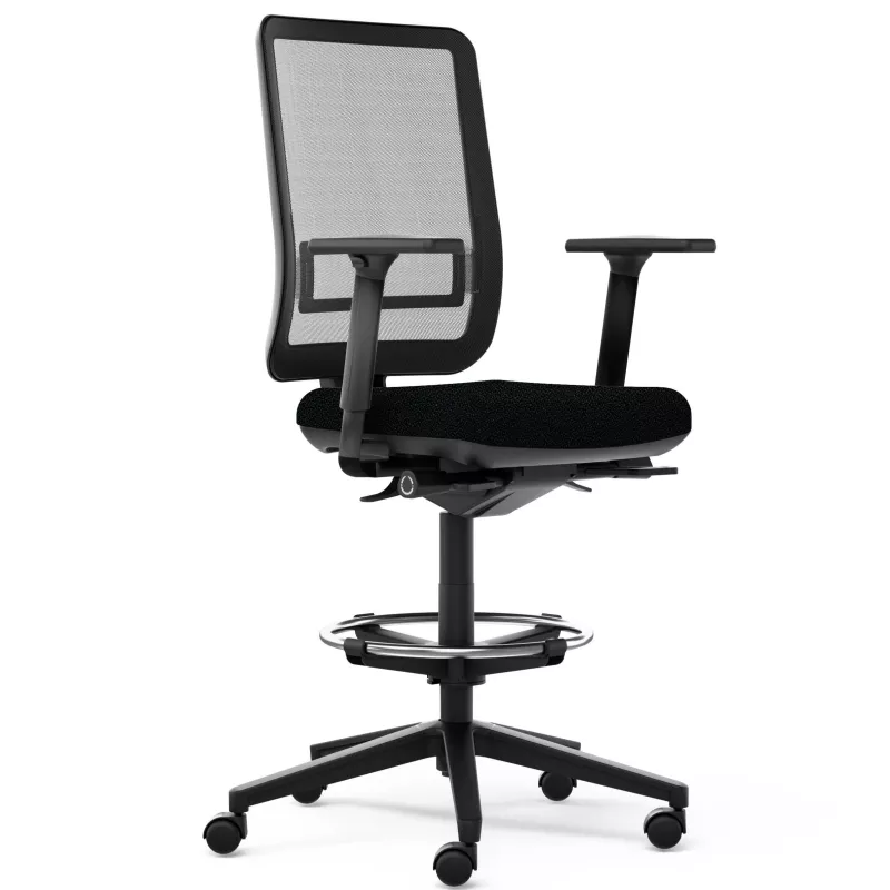 OSCAR 2 RÉSILLE│Fauteuil dessinateur accoudoirs OSCAR 2 RÉSILLE│Fauteuil dessinateur accoudoirs