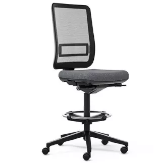 OSCAR 2 RÉSILLE│Fauteuil dessinateur sans accoudoirs