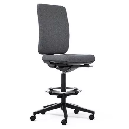 OSCAR 2 TISSU│Fauteuil dessinateur sans accoudoirs