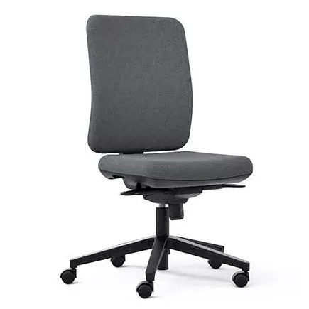 OSCAR 2 TISSU│Fauteuil de travail sans accoudoirs