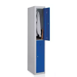 VESTIAIRES│Spécifiques 2 ou 4 cases│Gris clair/ 2 coloris à choix