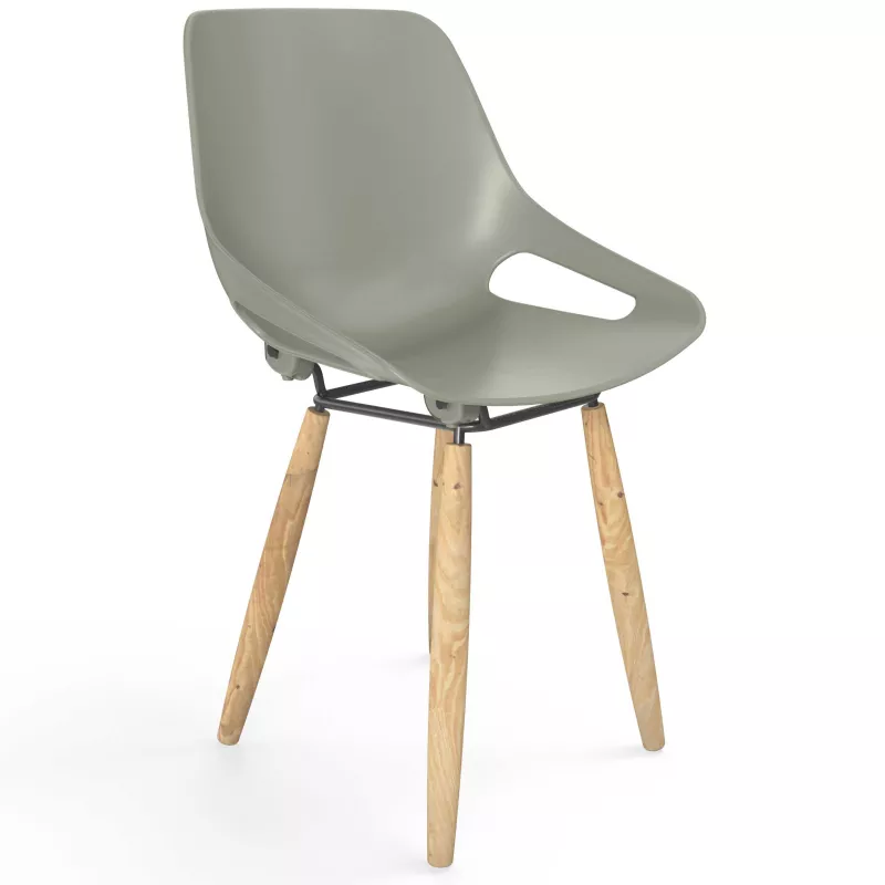 ROSALIE│Chaise 4 pieds bois hêtre│Assise PVC│Coloris à choix ROSALIE│Chaise 4 pieds bois hêtre│Assise PVC│Coloris à choix