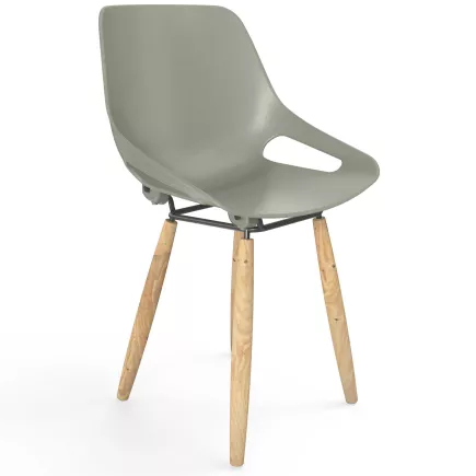 ROSALIE│Chaise 4 pieds bois hêtre