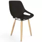 ROSALIE│Chaise 4 pieds bois hêtre