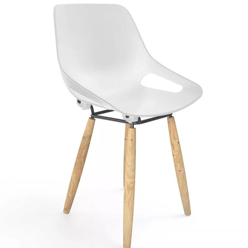 ROSALIE│Chaise 4 pieds bois hêtre ROSALIE│Chaise 4 pieds bois hêtre
