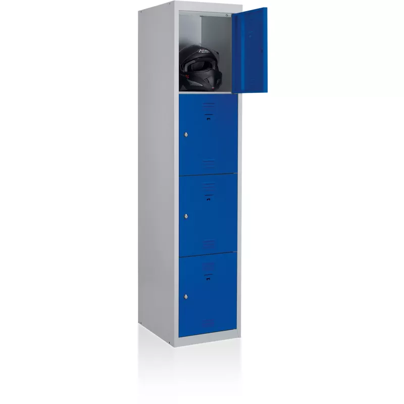 VESTIAIRES│Spécifiques 2 ou 4 cases│Gris clair/ 2 coloris à choix VESTIAIRES│Spécifiques 2 ou 4 cases│Gris clair/ 2 coloris à choix