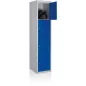 VESTIAIRES│Spécifiques 2 ou 4 cases│Gris clair/ 2 coloris à choix VESTIAIRES│Spécifiques 2 ou 4 cases│Gris clair/ 2 coloris à choix