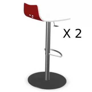 SPOON│Lot de 2 tabourets...