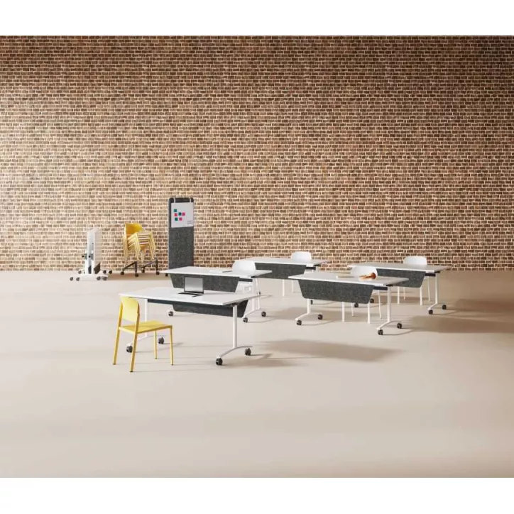 ABATTANTES│Table abattante rectangulaire Profondeur 80 cm