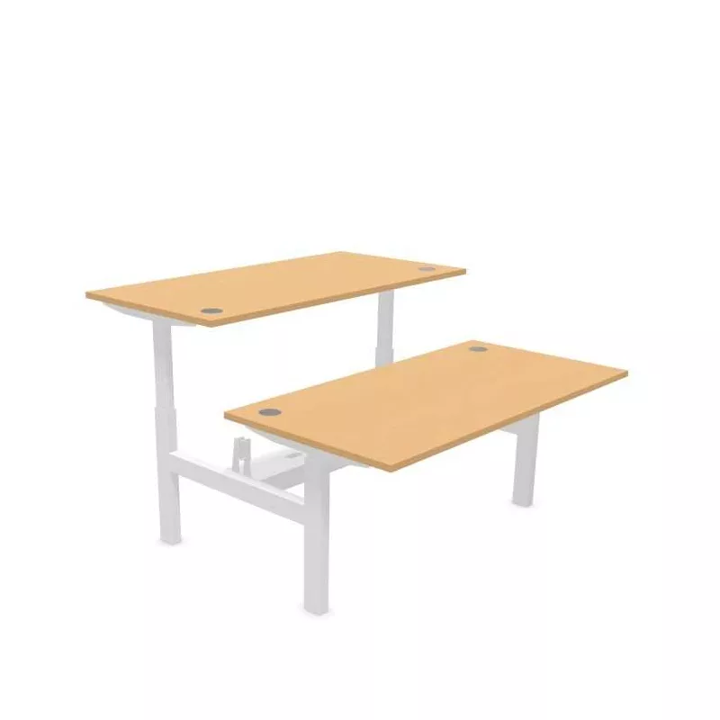 ENVOL EVO PARTAGE│Bureaux électriques 4 moteurs - 4 mémoires de position - USB A+C