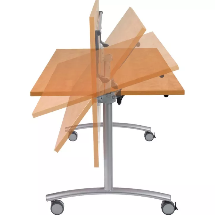 ABATTANTES│Table abattante rectangulaire Profondeur 80 cm