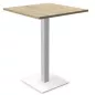 ELOISE│Table H 104.5 cm plateau et pied carré ELOISE│Table H 104.5 cm plateau et pied carré
