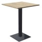 ELOISE│Table H 106 cm plateau et pied carré