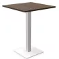 ELOISE│Table H 104.5 cm plateau et pied carré ELOISE│Table H 104.5 cm plateau et pied carré