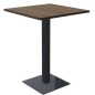 ELOISE│Table H 106 cm plateau et pied carré