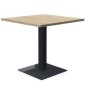 ELOISE│Table H 73.5 cm plateau et pied carré