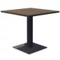 ELOISE│Table H 73.5 cm plateau et pied carré