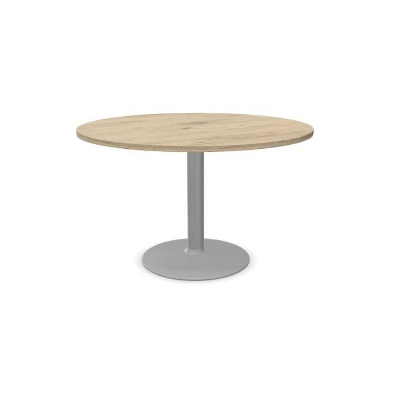 ELOISE│Table ronde pied central plateau 25mm