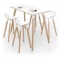 EVASION│Table L 240 x H 110 cm│2 coloris de plateaux / Pied hêtre massif EVASION│Table L 240 x H 110 cm│2 coloris de plateaux / Pied hêtre massif