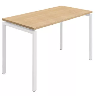 CONECT│Bureau droit pied arche acier Profondeur 60 cm