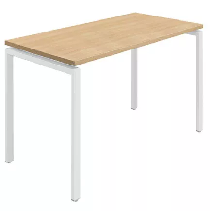 CONECT│Bureau droit pied arche acier Profondeur 60 cm