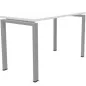 CONECT│Bureau droit pied arche acier Profondeur 60 cm CONECT│Bureau droit pied arche acier Profondeur 60 cm