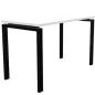 CONECT│Bureau droit pied arche acier Profondeur 60 cm CONECT│Bureau droit pied arche acier Profondeur 60 cm