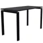 CONECT│Bureau droit pied arche acier Profondeur 60 cm