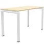 CONECT│Bureau droit pied arche acier Profondeur 60 cm CONECT│Bureau droit pied arche acier Profondeur 60 cm