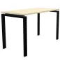 CONECT│Bureau droit pied arche acier Profondeur 60 cm CONECT│Bureau droit pied arche acier Profondeur 60 cm