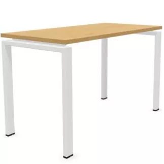 CONECT│Bureau droit pied arche acier Profondeur 60 cm