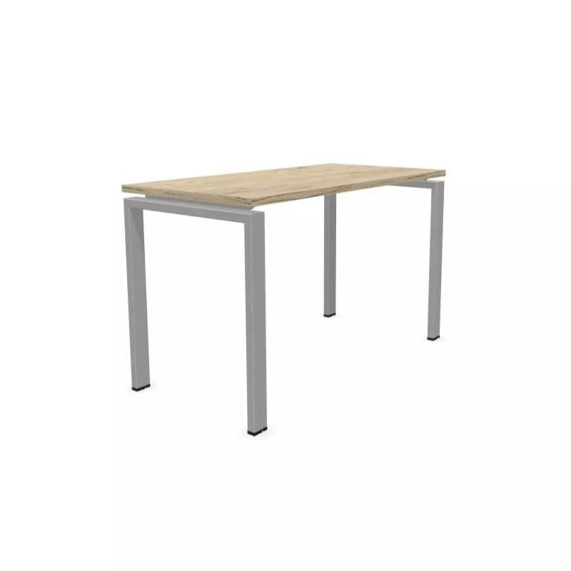 CONECT│Bureau droit pied arche acier Profondeur 60 cm