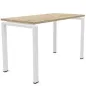 CONECT│Bureau droit pied arche acier Profondeur 60 cm CONECT│Bureau droit pied arche acier Profondeur 60 cm