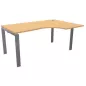 ASTRO│Bureau compact 90° avec retour