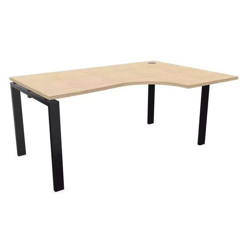 ASTRO│Bureau compact 90° avec retour
