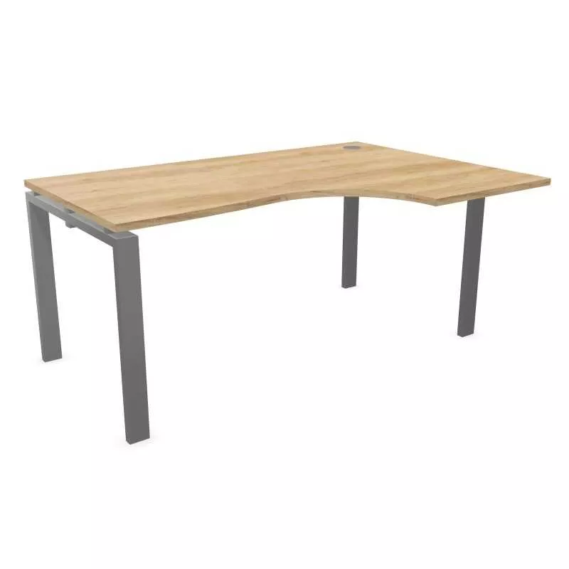ASTRO│Bureau compact 90° avec retour