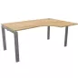 ASTRO│Bureau compact 90° avec retour