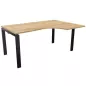 ASTRO│Bureau compact 90° avec retour