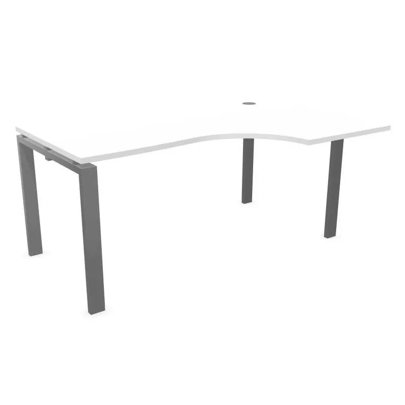 ASTRO│Bureau compact 90° avec retour