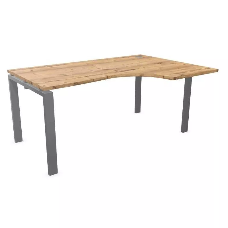 ASTRO│Bureau compact 90° avec retour