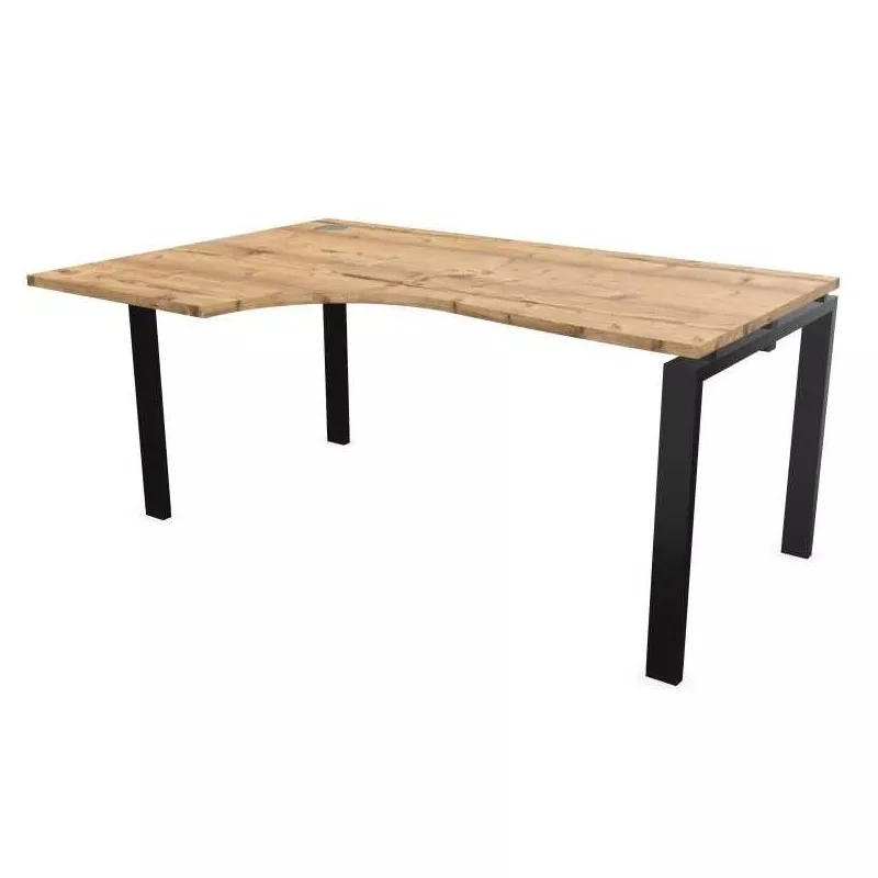 ASTRO│Bureau compact 90° avec retour