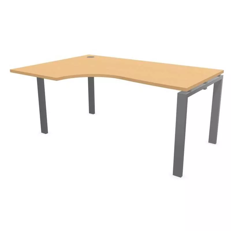 ASTRO│Bureau compact 90° avec retour