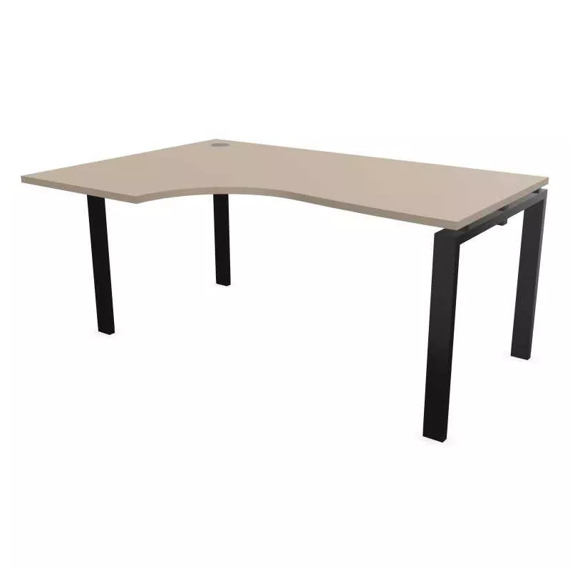 ASTRO│Bureau compact 90° avec retour